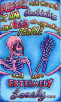 Lonely skeleton